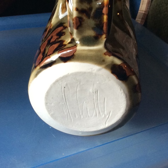 HandThrown Glazed Ceramic Sugar & Creamer Set - Picture 4 of 7